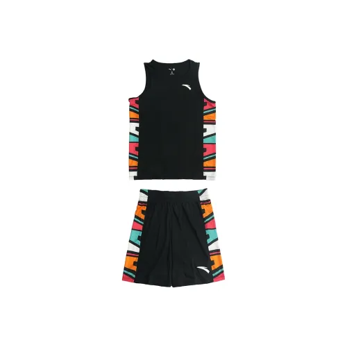Anta Basketball Suit Men's Basic Black