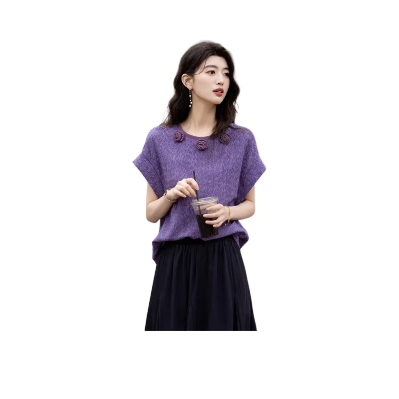 Dme T Shirts Women's Lavender-0
