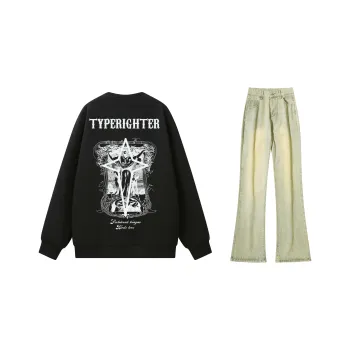 TYPERIGHTER Sweatshirt Set Unisex