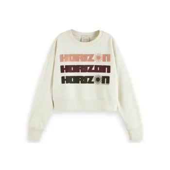 Scotch&Soda Sweatshirt Women's Ivory
