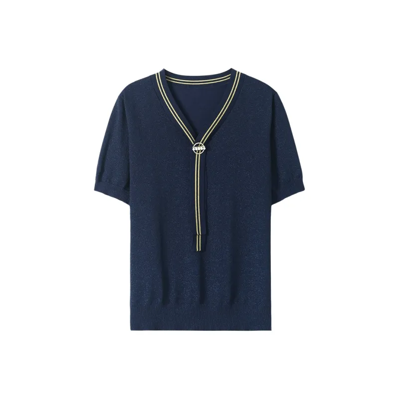 Korean Style Regular T Shirt Women's-6