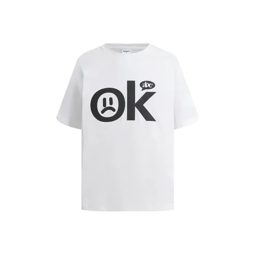 HEYABC T Shirts Women's White Short Sleeved Top