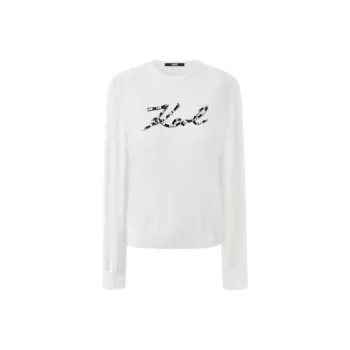 KARL LAGERFELD SS24 Sweater Women's White