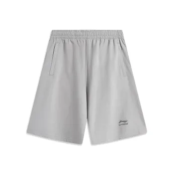 LiNing Sports Life Collection Casual Shorts Men's Geological Gray