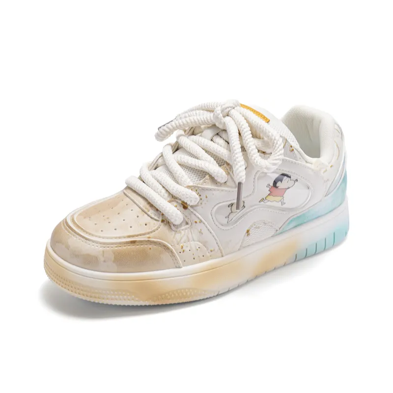 Crayon Shinchan Skateboard Shoes Unisex-2