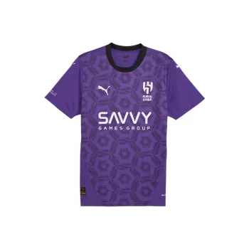 PUMA REPLICA Al Hilal Saudi F.C.Third Replica Jersey Men Soccer Jersey Men's Purple