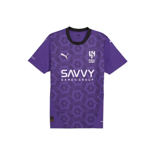 PUMA REPLICA Al Hilal Saudi F.C.Third Replica Jersey Men Soccer Jersey Men's Purple