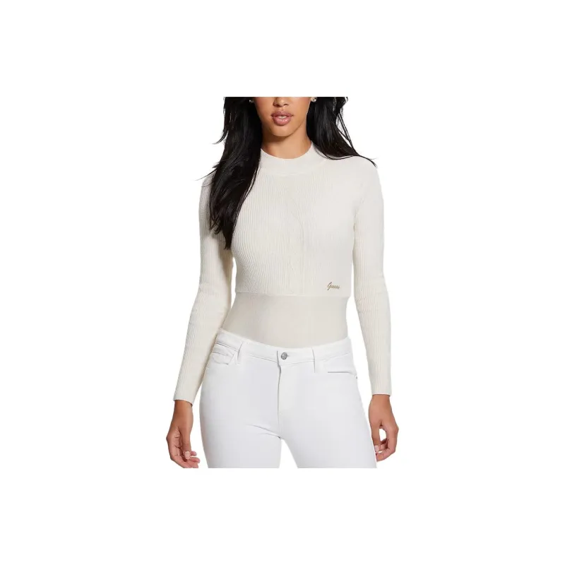 GUESS SS24 Sweater Women's White-0