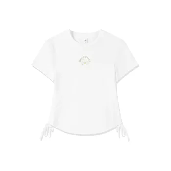 QIAODAN Sports Life Collection Regular T Shirt Women's Jordan White