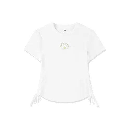 QIAODAN Sports Life Collection Regular T Shirt Women's Jordan White