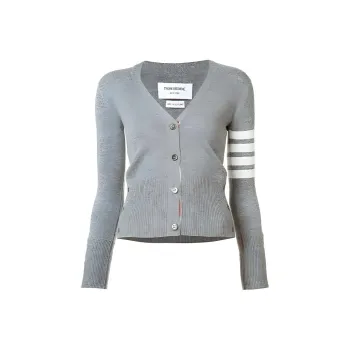 THOM BROWNE Four Stripe Cardigan