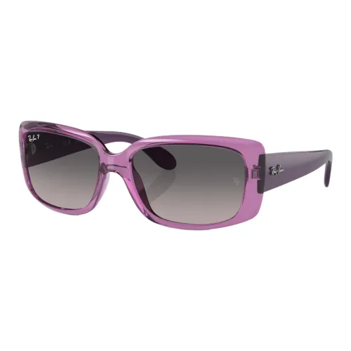 RayBan Propionate Salt Square Sunglasses Unisex Purple