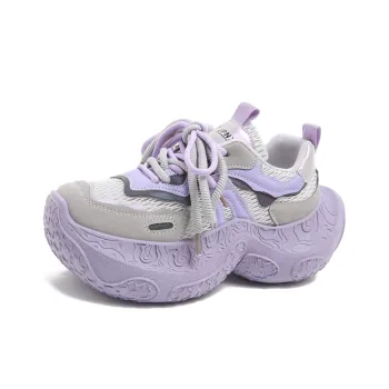 Daying Breathable Height Increase Low Top Chunky Sneakers Women's