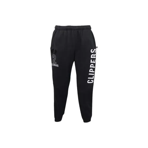 NBA Los Angeles Clippers Kawhi Leonard Joggers Basketball Shorts Men's Black