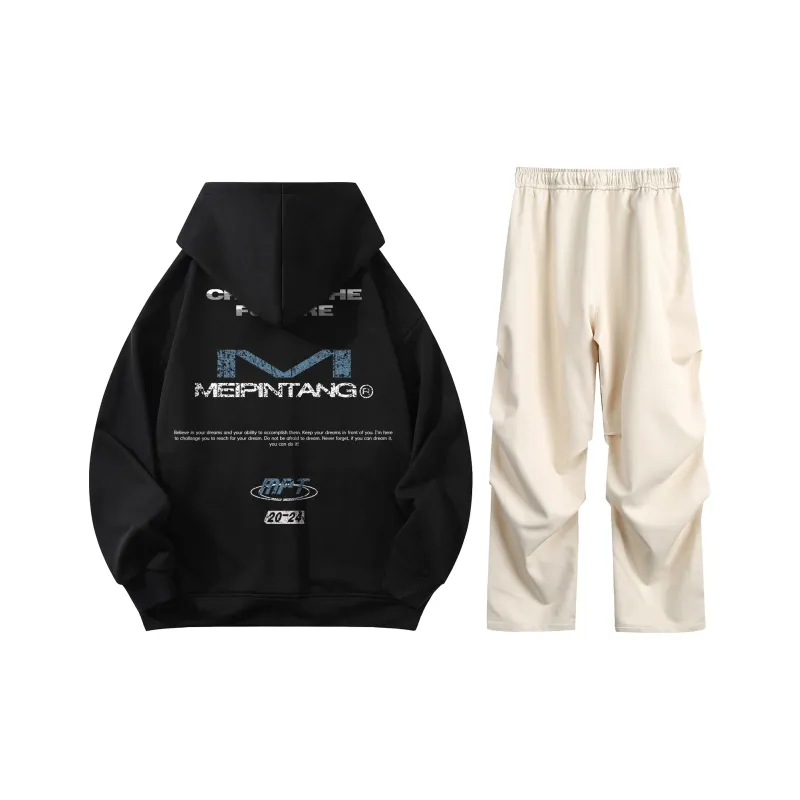 MEIPIN TANG Sweatshirt Set Unisex-5