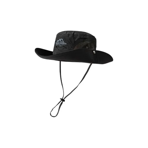 Fishing For Bears Polyester Bucket Hats Unisex