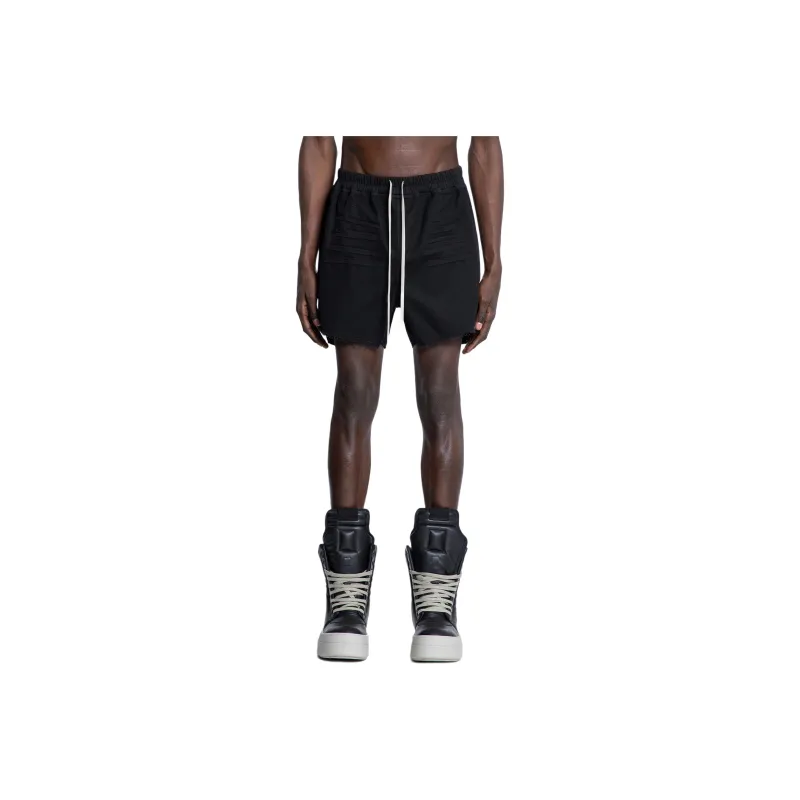RICK OWENS Drawstring Boxers Shorts-1