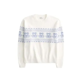 Hollister Sweater Women's Cloud White