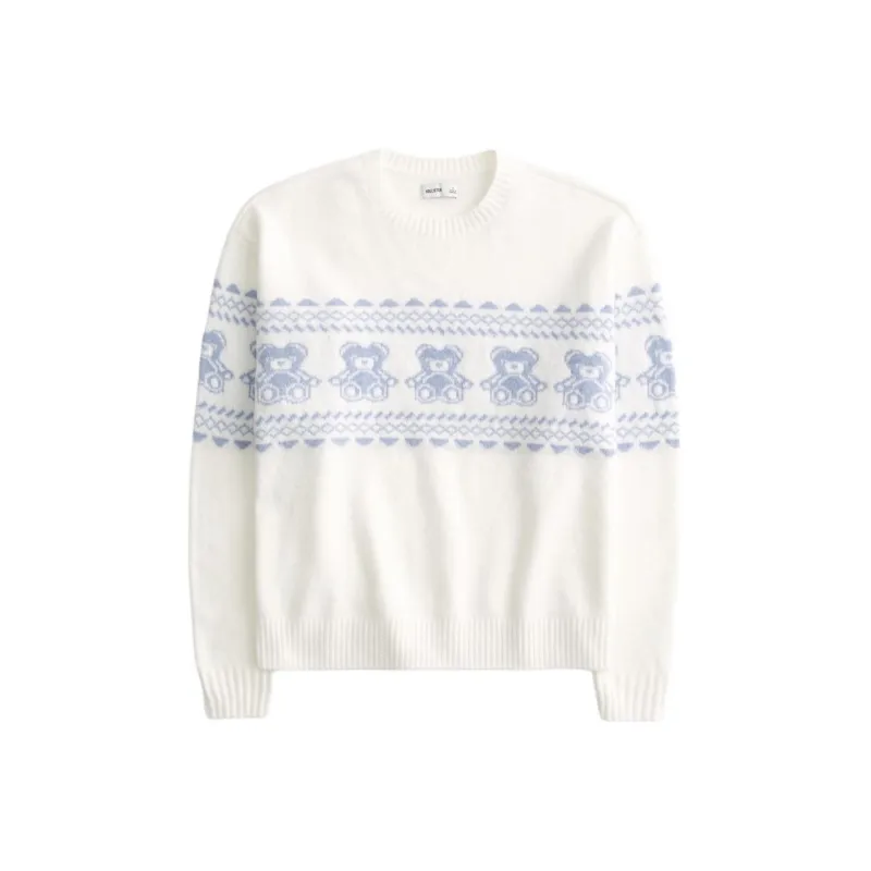 Hollister Sweater Women's Cloud White-0