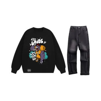 LEVEL Sweatshirt Sets Unisex
