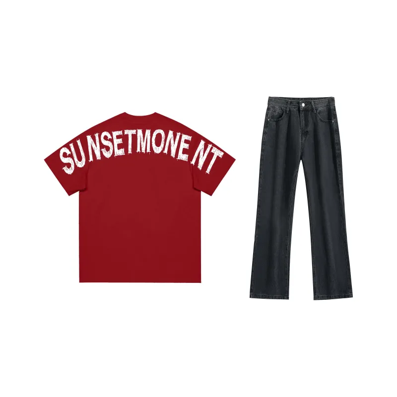 SUNSETMONENT Casual Sportswear Unisex-7