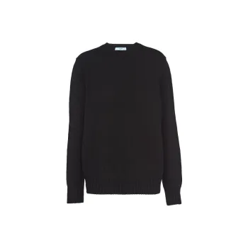 PRADA Triangle logo Wool Jumper
