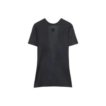 LOEWE Knot Top In Silk And Viscose T-Shirt Women's Gray