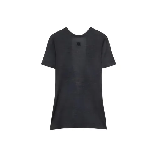 LOEWE Knot Top In Silk And Viscose T-Shirt Women's Gray