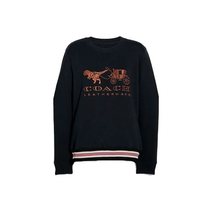 COACH Rexy Sweatshirts Women's Black-0