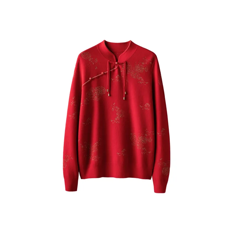 H YXIANG Sweaters Women's-4