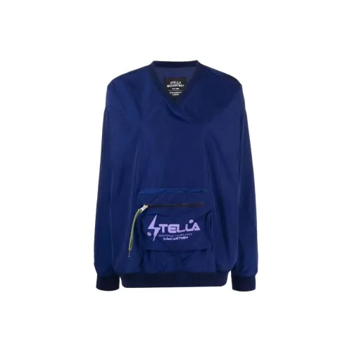Stella McCartney V neck Pouch Pocket Sweatshirt