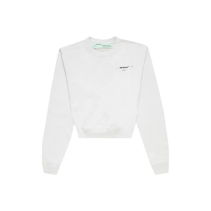 OFF WHITE Ss20 Sweatshirts Women's White-0