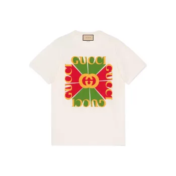 GUCCI Vintage Logo appliqué T shirt
