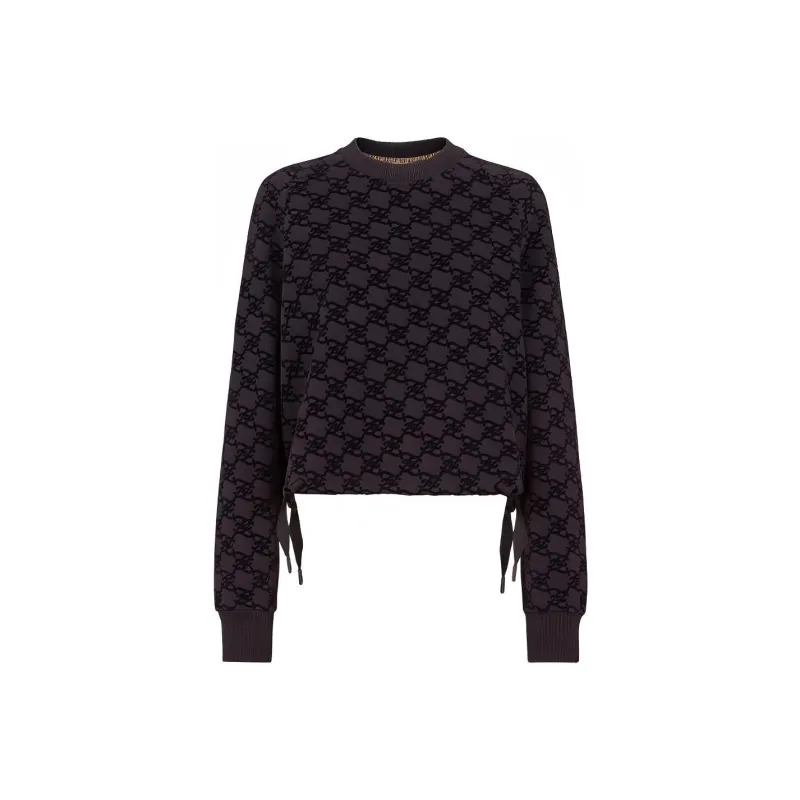FENDI Karligraphy Monogram Printed Sweatshirt-0