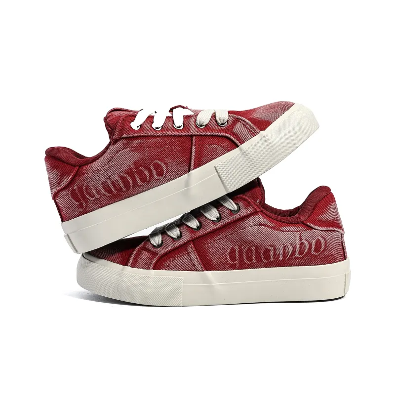 Dafu Leaps Forward Abrasion Resistant Balance Lightweight Low Top Skateboard Shoes Men's-8