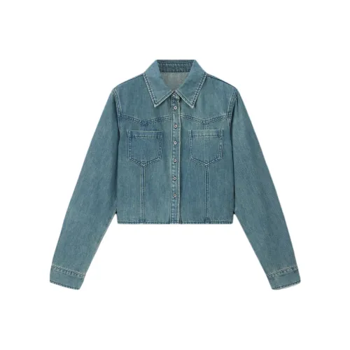 VIMLY SS24 Shirt Women's Denim Blue