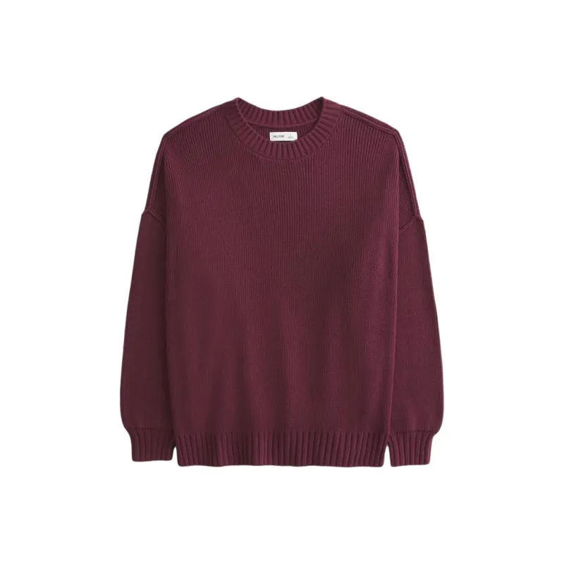 Hollister Sweater Women's Burgundy-0