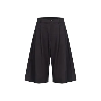 ATTEMPT Casual Shorts Men's Black