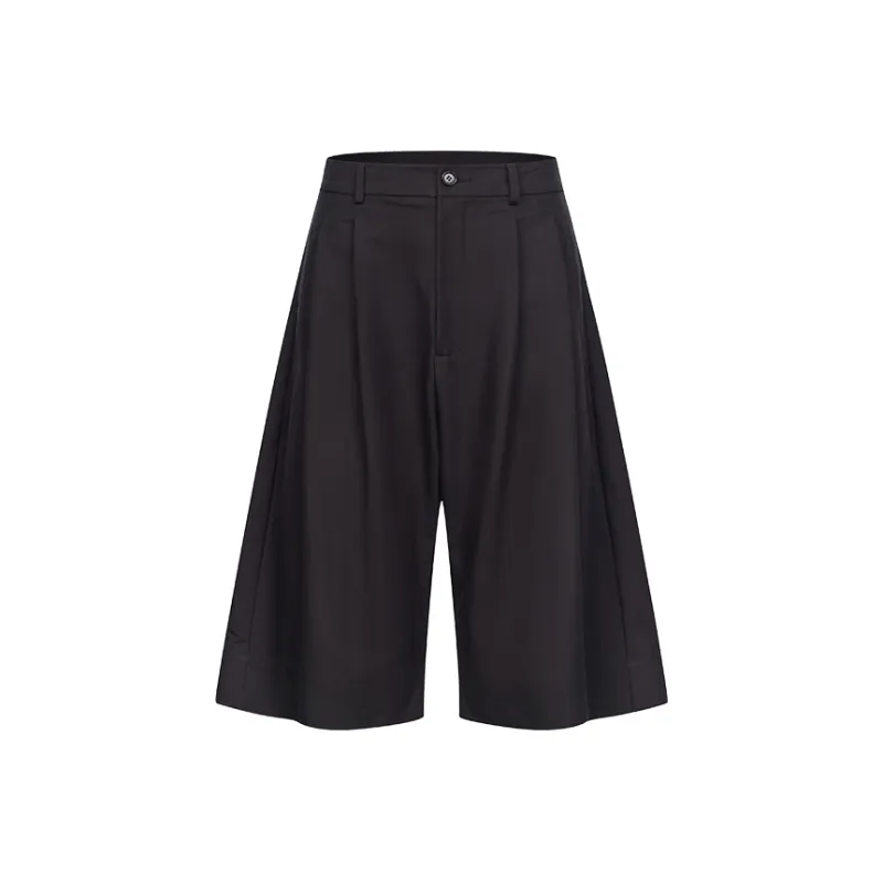 ATTEMPT Casual Shorts Men's Black-0