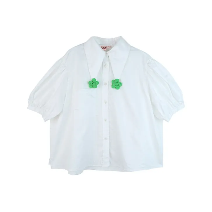 LALABOBO Shirts Women's White-0