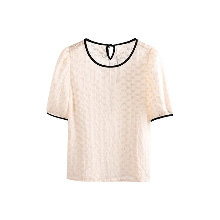 HIPPIEMISS T Shirts Women's Beige Yellow-0