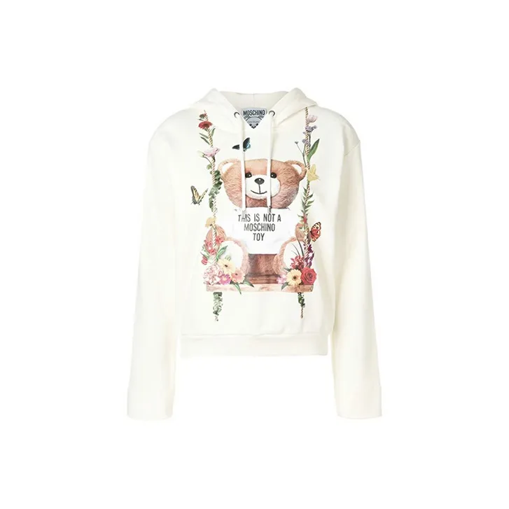 MOSCHINO Sweatshirt Women's Beige Yellow-0