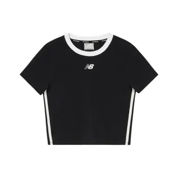 New Balance SLIM FIT T Shirt Women's Black
