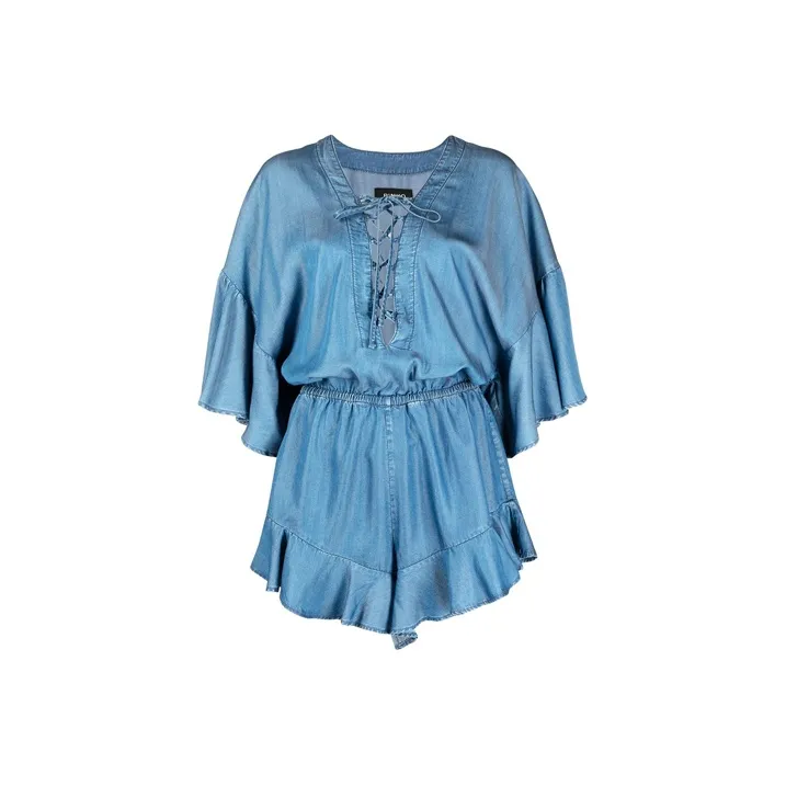 PINKO SS21 Jumpsuit Women's Blue-0