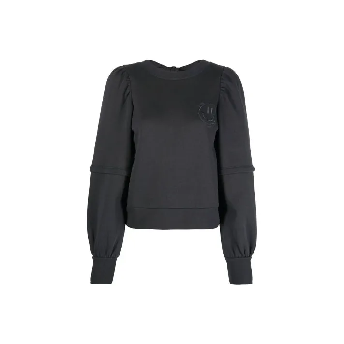GANNI Sweatshirts Women's Black-0