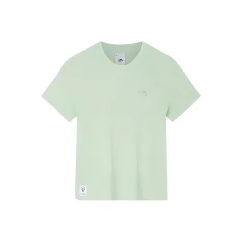 Anta Running Collection Raglan Sleeve T Shirt Women's Bright Aqua Green