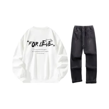 LEVEL Sweatshirt Sets Unisex