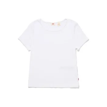 Levis T Shirts Women's White