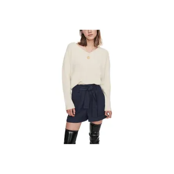 Maje Cashmere Sweaters Women's Light Umber
