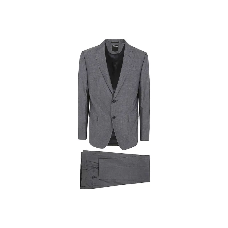 Ermenegildo Zegna Mélange effect Suit-0